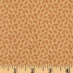  44 Wide Moda Arnolds Attic Malvern Tan/Gold Fabric By 