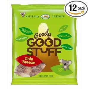 Goody Good Stuff Cola Breeze, 100 Gram Bags (Pack of 12)  