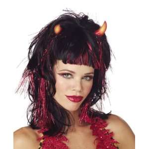  Wig Demonica Devil Blk Red 