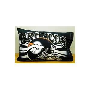  NFL Football DENVER BRONCOS   Bedding Pillowcase