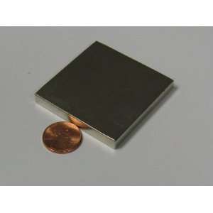   Block, Package of 2 Rare Earth Neodymium Magnets