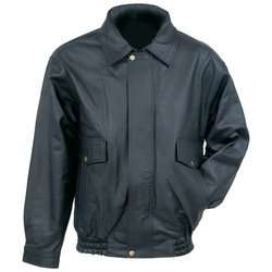 Rocky Mountain Hides Solid Genuine Cowhide Leather Bomber Jacket 