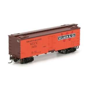  Roundhouse HO RTR 36 Old Time Reefer, Wilson #9504 Toys 