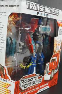 This listing is for OPTIMUS Transformers Prime Robots In Disguise MISB 