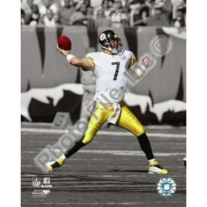 Ben Roethlisberger 2009 In the Spotlight Action Finest LAMINATED Print 