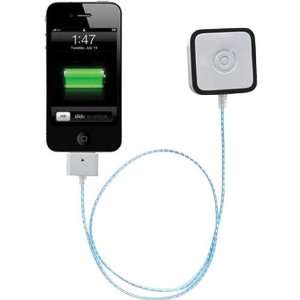  Dexim Visible Green Charger for iPhone/iPod   White 
