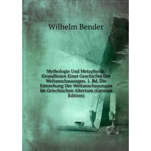   Im Griechischen Altertum (German Edition) Wilhelm Bender Books