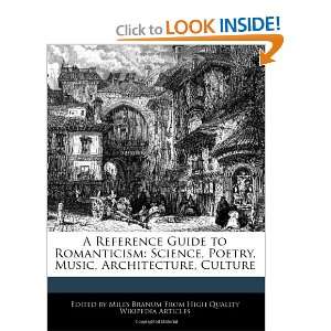  A Reference Guide to Romanticism Science, Poetry, Music 