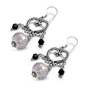  Elegant Dangle Earrings   Heart Shape Inspired Design with 