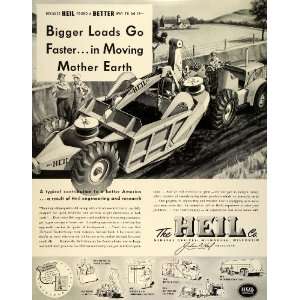  1942 Ad Heil Hi Speed Tractor Scoops Agricultural Farm 