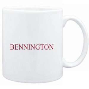 Mug White  Bennington  Usa Cities 