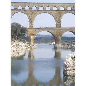  Roman Aqueduct, Pont Du Gard, UNESCO World Heritage Site 