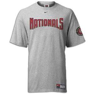 MLB Nationals Gray Practice T Shirt IV 