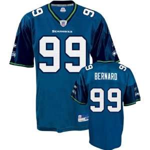  Rocky Bernard Blue Reebok NFL Seattle Seahawks Kids 4 7 