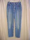 Levis Womens Juniors Blue Jeans Destroyed Button Fly   size 11 