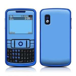 Solid State Blue Design Protective Skin Decal Sticker for Samsung Hype 
