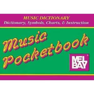 Mel Bay Music Dictionary Pocketbook Musical Instruments