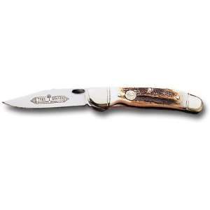 Boker Copperliner Stag Handle 2.7 Stainless Steel Blade  