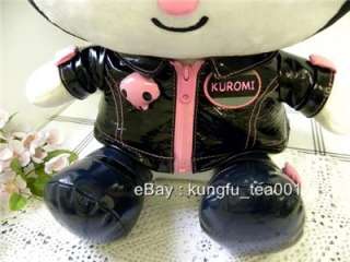 Sanrio Kuromi Devil Jacket Dressing Doll Plush Toy 15  