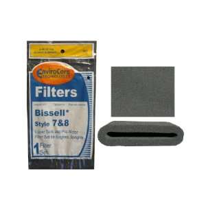  (100 Sets) of Bissell Vacuum Style 7/8/14 Foam Filter Kit 
