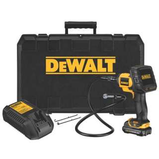 DeWALT DCT410S1 12V Color Pipe Wall Inspection LCD Camera Kit   12 