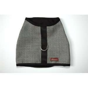  XS Black/Beige Houndstooth Wool Frannies Small Dog 