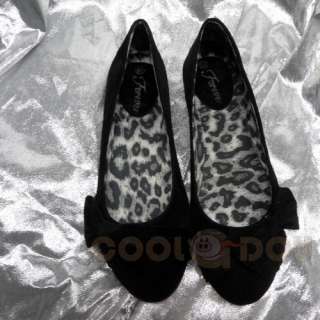   Fashion Casual Black Velvet Flats Shoes RICHI 17 Black NEW All Size