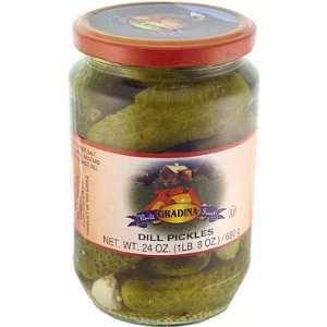 Gradina Dill Pickles ( 24 oz )  Grocery & Gourmet Food