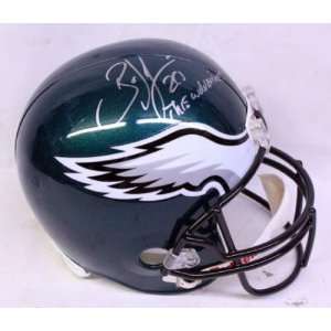 Brian Dawkins Signed Helmet   Full Size Eagles Jsa   Autographed NFL 