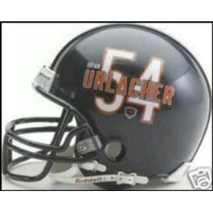  Brian Urlacher Mini Replica Player Helmet Sports 