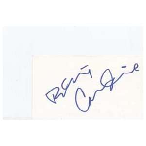 ROBERT CARRADINE Signed Index Card In Person