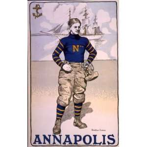  c1902. poster Annapolis / Bristow Adams ; Andrew B. Gra 