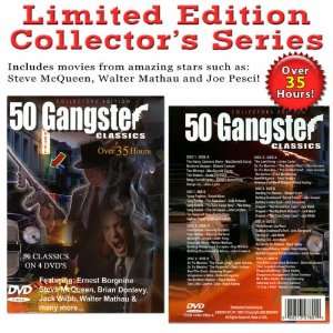 50 GANGSTER CLASSIC MOVIES   4 DVD Collection  Sports 