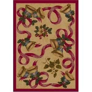  Bells and Bows Rug   Red (54x310 Rectangle) Furniture 