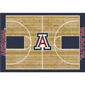  NCAA Home Court Rug   Arizona Wildcats