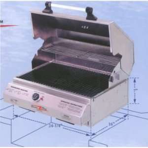 Electrichef 48 Diamond Marine Built-in Outdoor Electric Grill