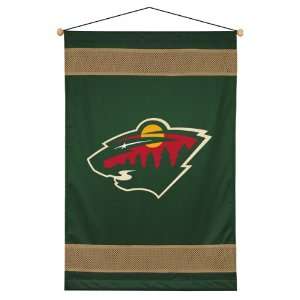 Best Quality Sidelines Wall Hanging   Minnesota Wild NHL /Color Dark 