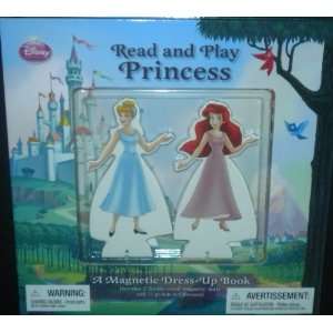  Disney Princess Read & Play Magnetic Dress Up Book 