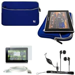  Royal Blue Slim Protective Soft Neoprene Cover Carrying 