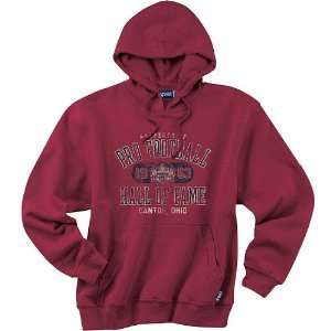 Pro Football Hall of Fame Hooded Sweatshirt  Cardinal 3XL  