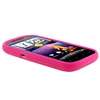 For T Mobile HTC Amaze 4G 4pc Silicone Black+White+Blue+Pink Gel Case 