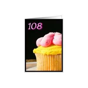  Happy 108th Birthday Muffin Card Toys & Games