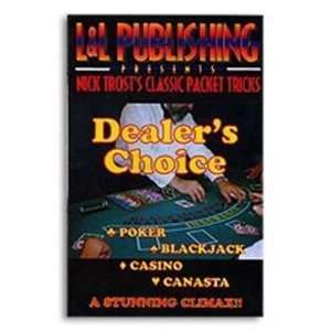  Trost Packet Tricks   Dealers Choice  Card Magic Toys 