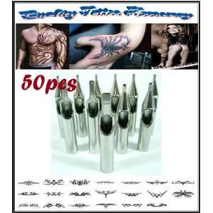  Hot Selling Trust Quality 50pcs Tattoo Stainless Steel 