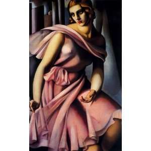  Hand Made Oil Reproduction   Tamara de Lempicka   32 x 52 