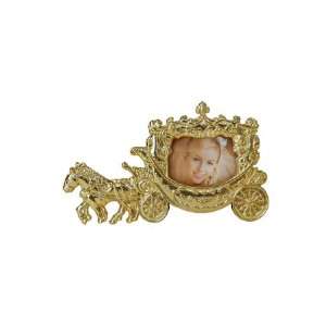  Pewter Frame   Gold Carriage