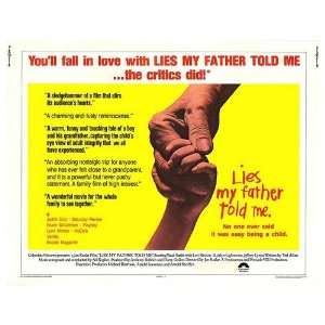  Lies My Father Told Me Original Movie Poster, 28 x 22 