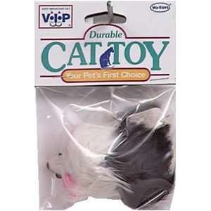  Vo Toys 2 Tone Braided Mouse 4in Cat Toy