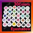 New 30 Colors Eye Shadow Powder Pigment Colorful Minera