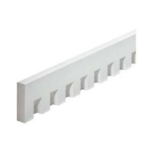   Tooth/Space x 1 1/4P, 16 Length Classic Dentil Moul